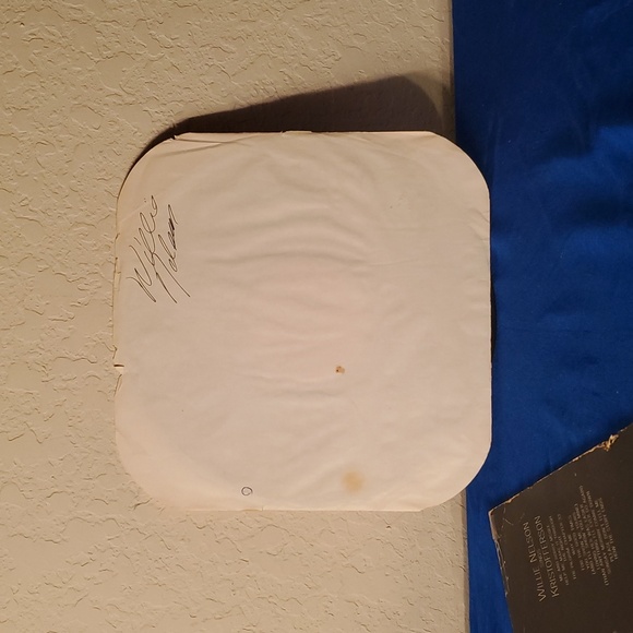 Willie Nelson Sings Kristofferson retro vtg vinyl record (damaged) - Picture 6 of 10